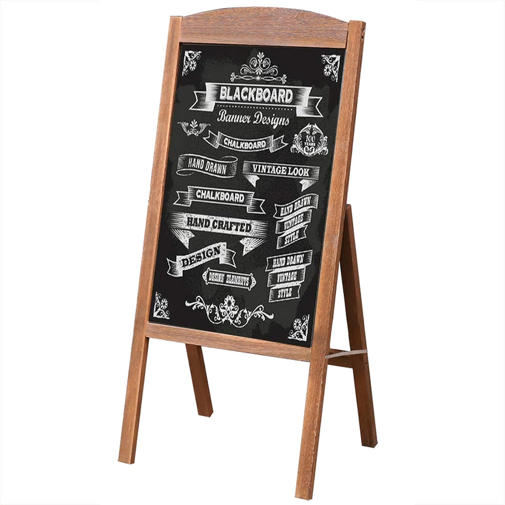 Large 35 x 17 Inch Wood A-Frame Chalkboard Sign R656146