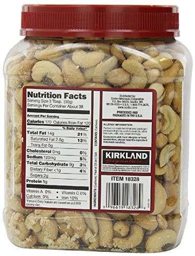Salted Cashews 40 oz Pack of 2 F824