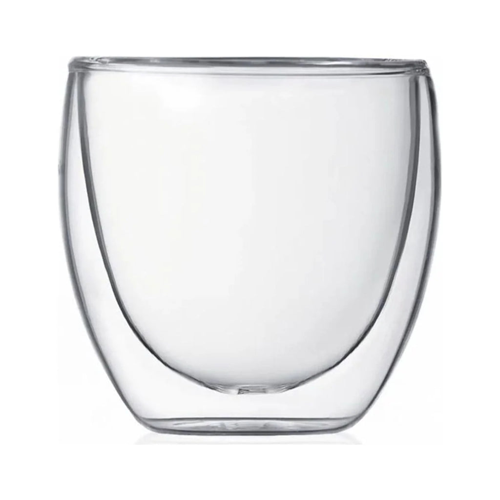 2 Pc Double Wall Glass 2.5 oz K43953