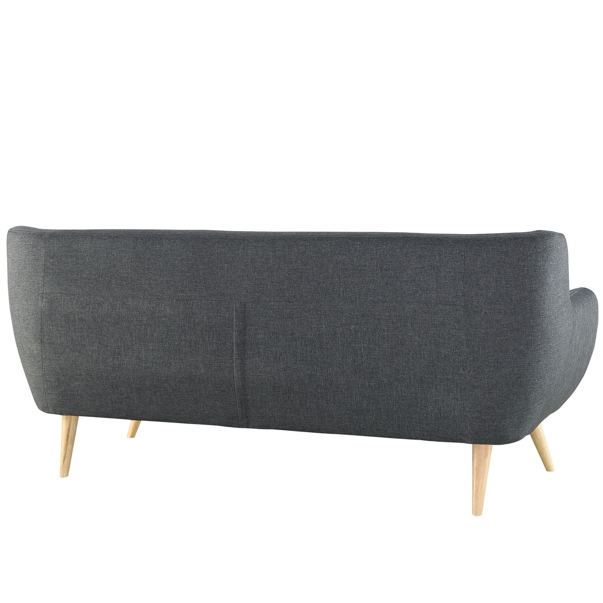 Grey Fabric Plywood Two PCS Living Room Set W389