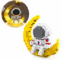 Astronaut Mini Building Sets with Led Lighting Kit, 388 PCS Micro Blocks A552306