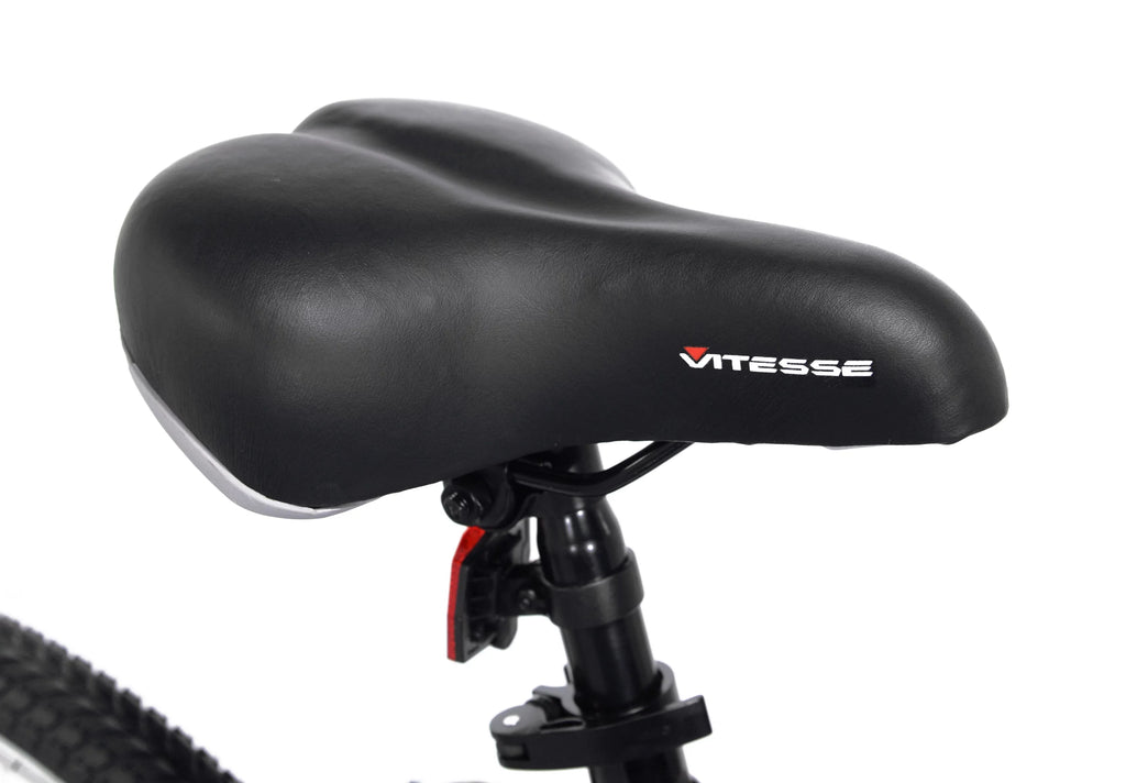 26 In. Black Full Suspension Comfort Bike Y123