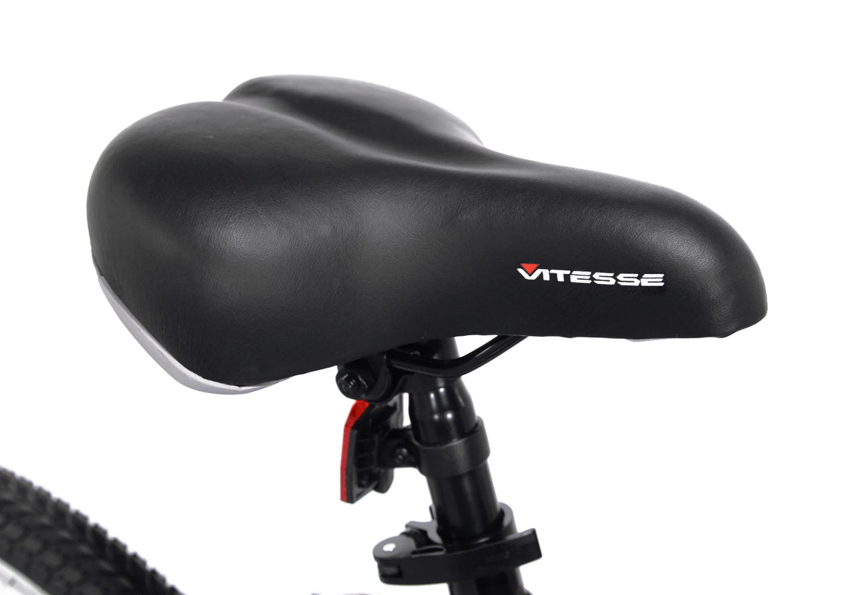 26 In. Black Full Suspension Comfort Bike Y123