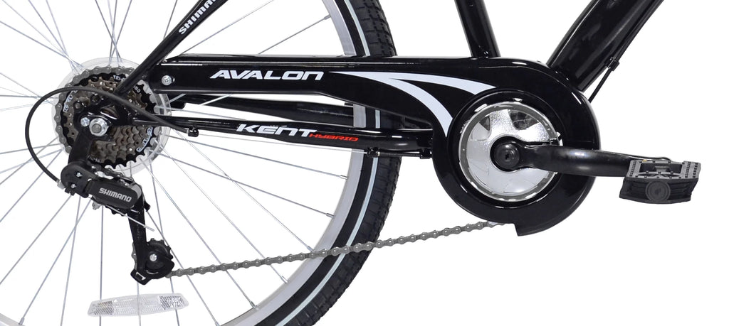 26 In. Black Full Suspension Comfort Bike Y123