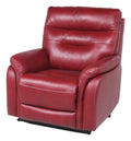 Dark Red Power Recliner Chair W191169