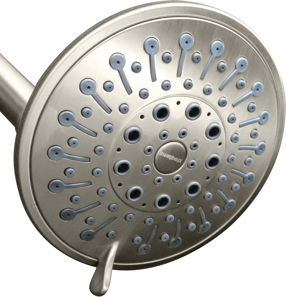 Polished Brass/Gold 5 inch Adjustable High Pressure Shower Head, Pack of 2 N21456