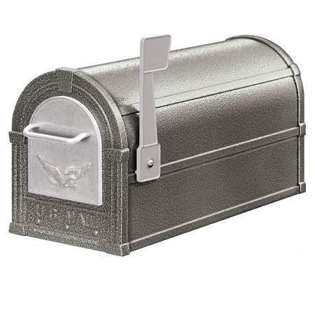 White/Silver Rural Mailbox U40526