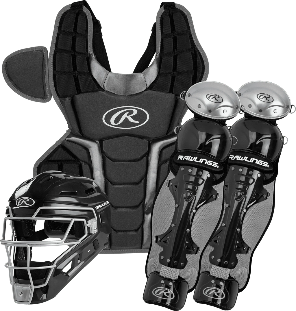 Adult Catcher's Box Set Black/Silver J164763