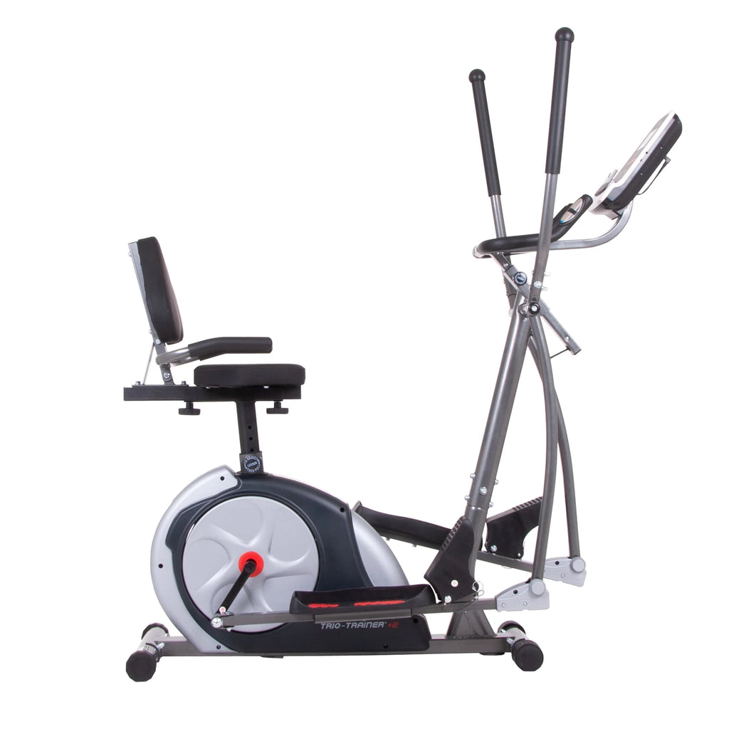 3-in-1 Elliptical and Exercise Bike with Heart Rate Monitor R54538