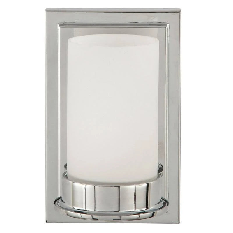 Polished Chrome 8x22 Tall Single Light Bathroom Fixture A570645