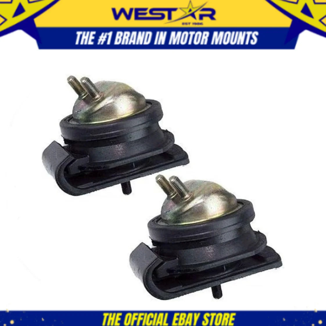 Front Engine Motor Mount 2PCS Set K30646