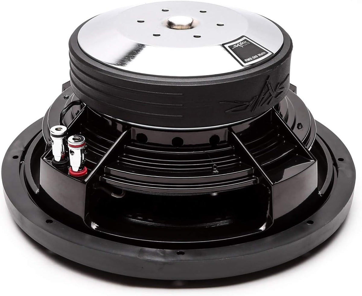 12 Dual 2 Ohm Shallow Mount Car Subwoofer R9082