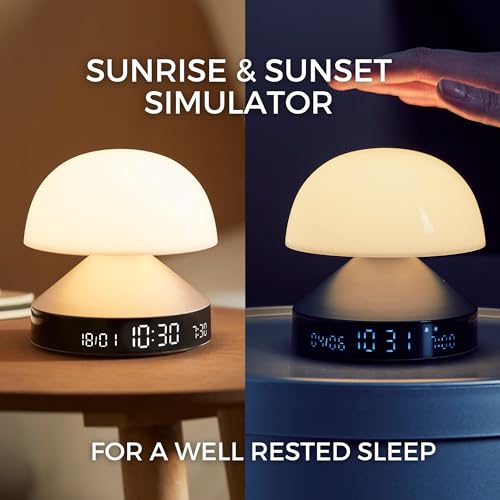 Gun Metal Alarm Clock C5129