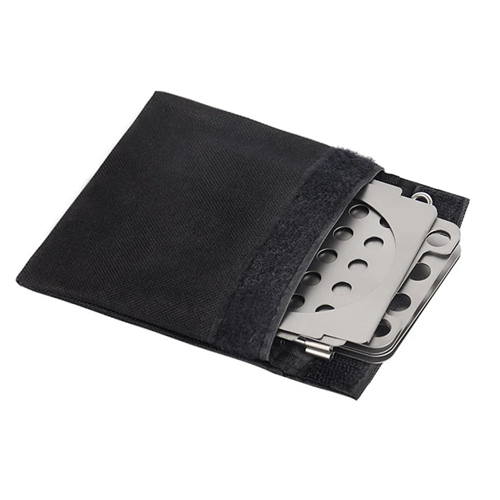 Titanium Folding Wood Pocket Camping Cooking U700791