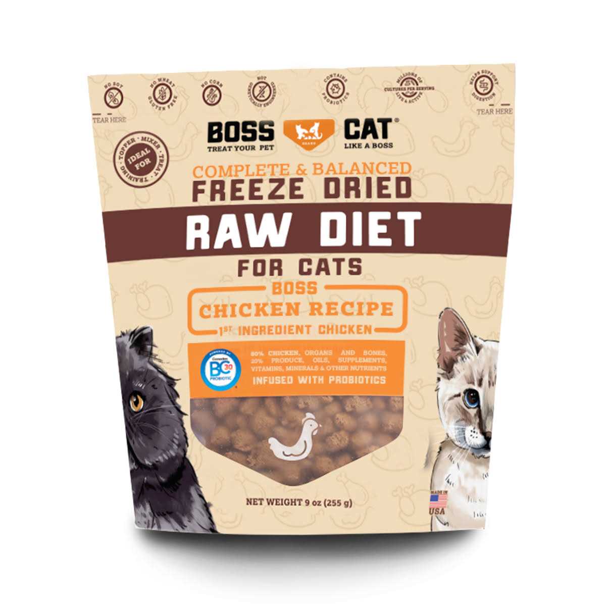 Freeze Dried Raw Chicken 9oz E5300