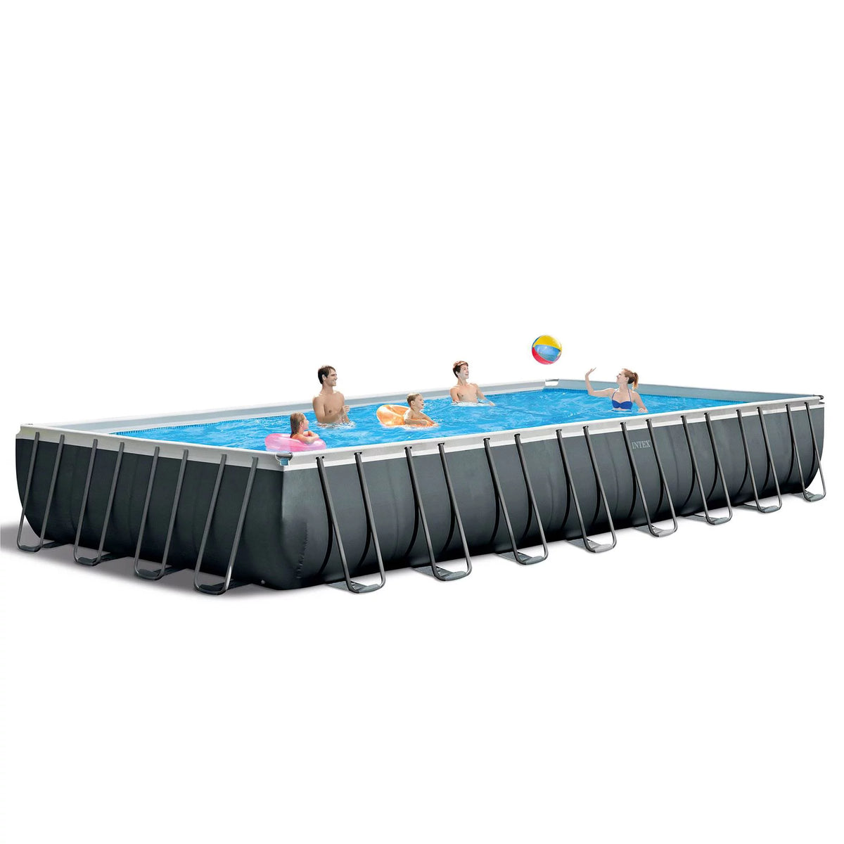 32ft x 16ft x 52in Rectangular Swimming Pool and Maintenance Kit O363989