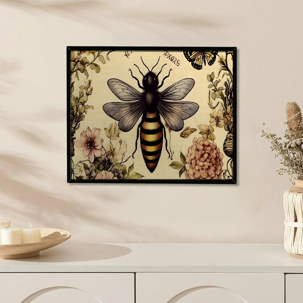 Canvas Print with Black Frame I426293