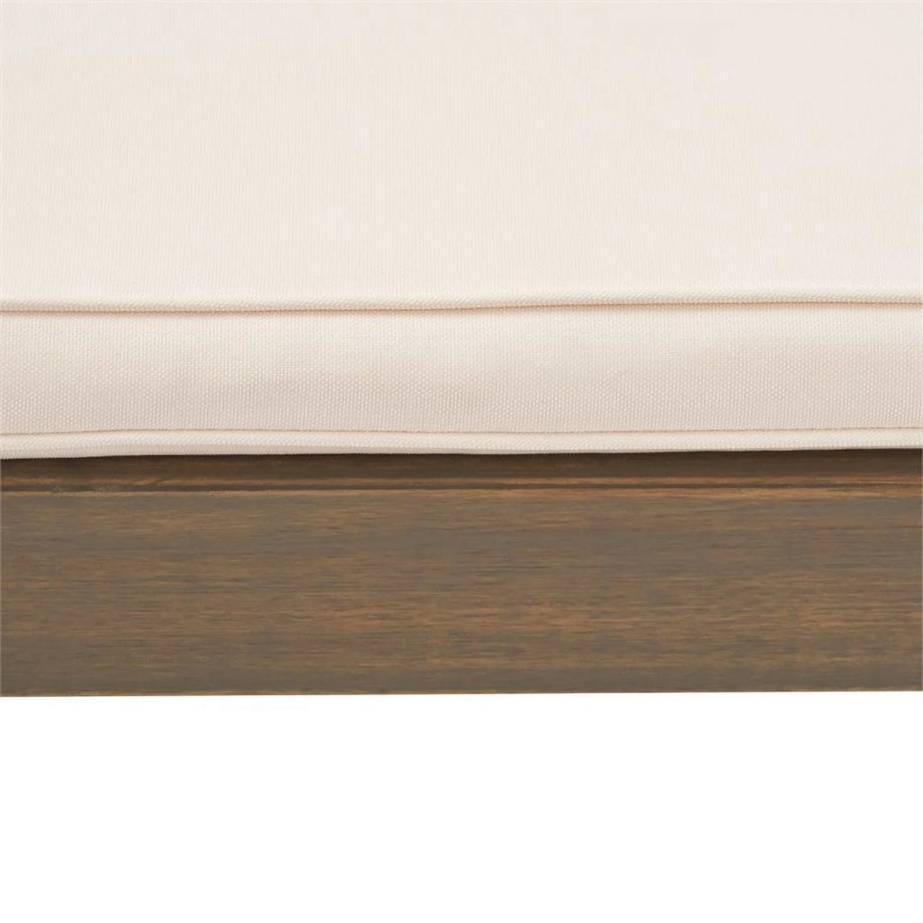 Acacia Wood Chaise Lounge S7917