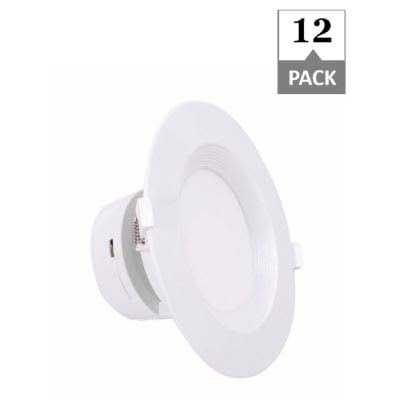 6 in. Canless 3000K IC Rated Integrated LED Recessed Kit (12-Pack) G2853
