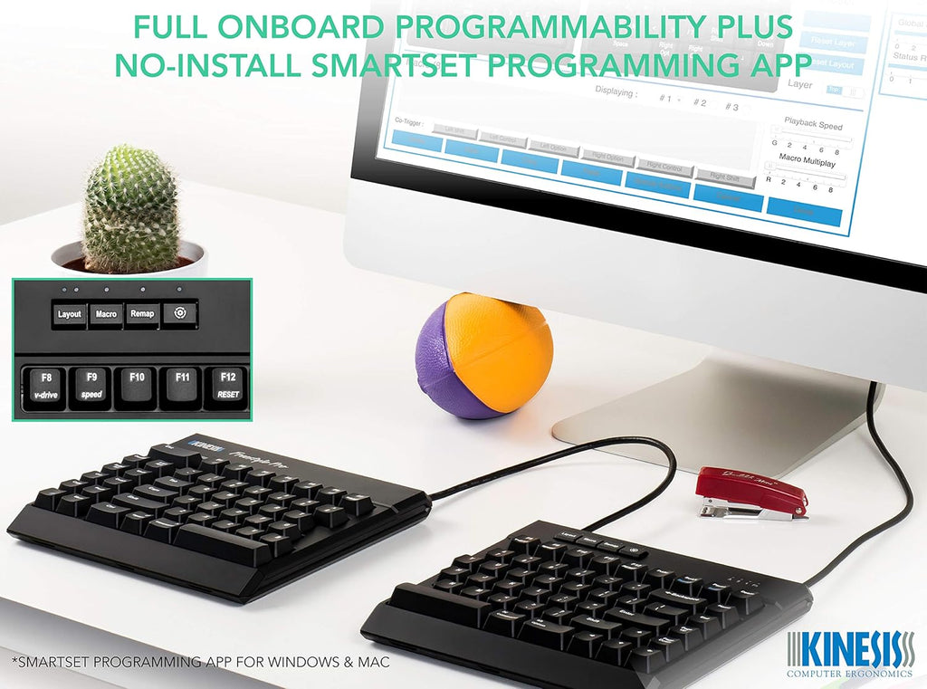 Quiet Ergonomic Split Mechanical Keyboard R17889
