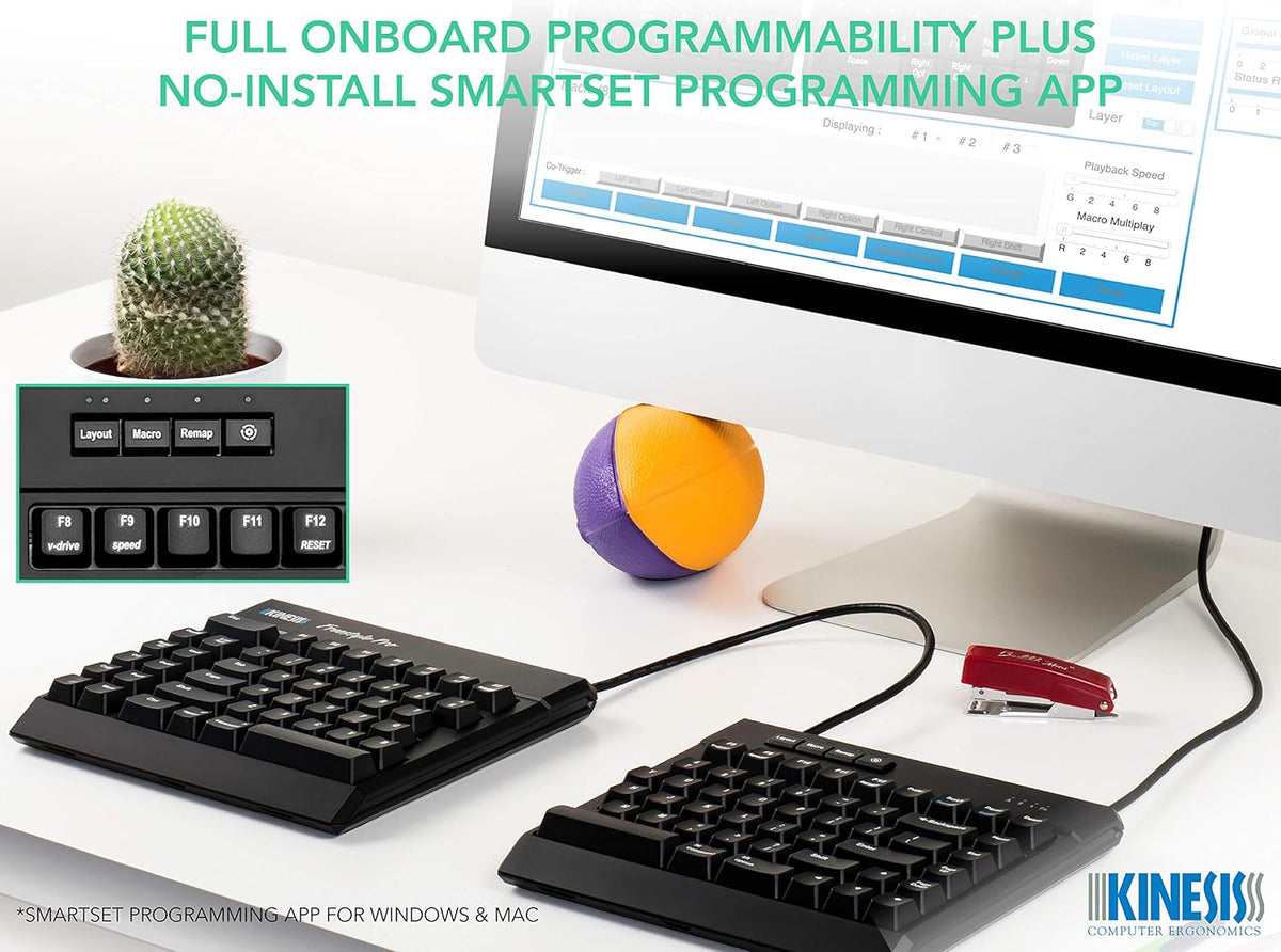 Quiet Ergonomic Split Mechanical Keyboard R17889