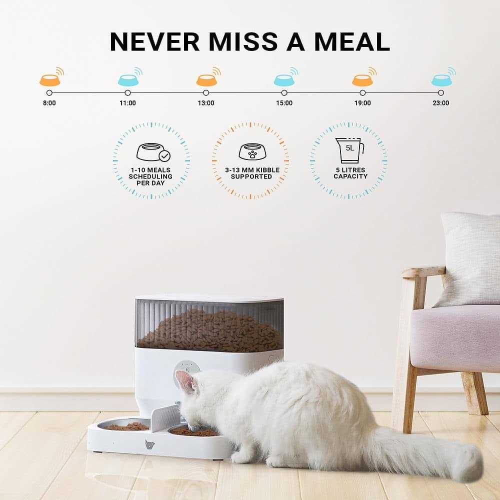 Double Automatic Pet Feeder G820