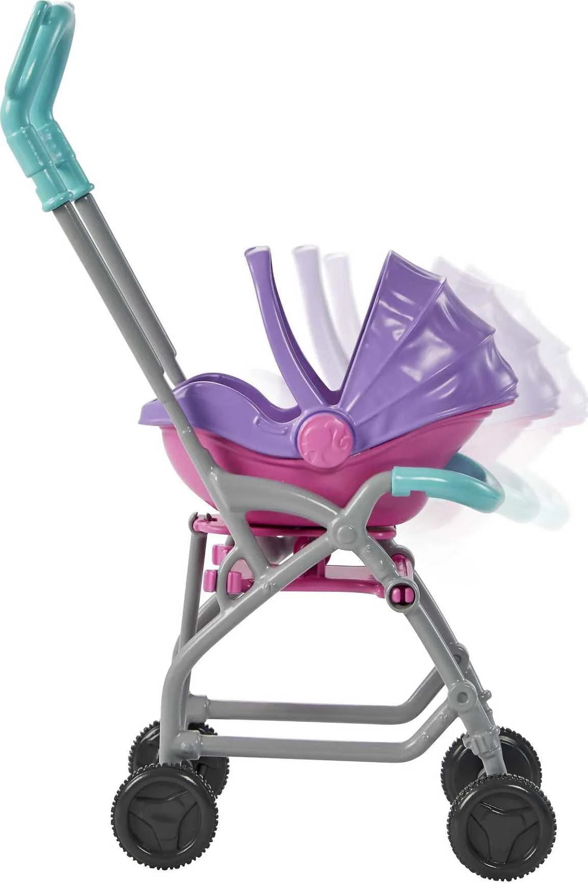Stroller Playset with Dolls and 5 Accessories A4341