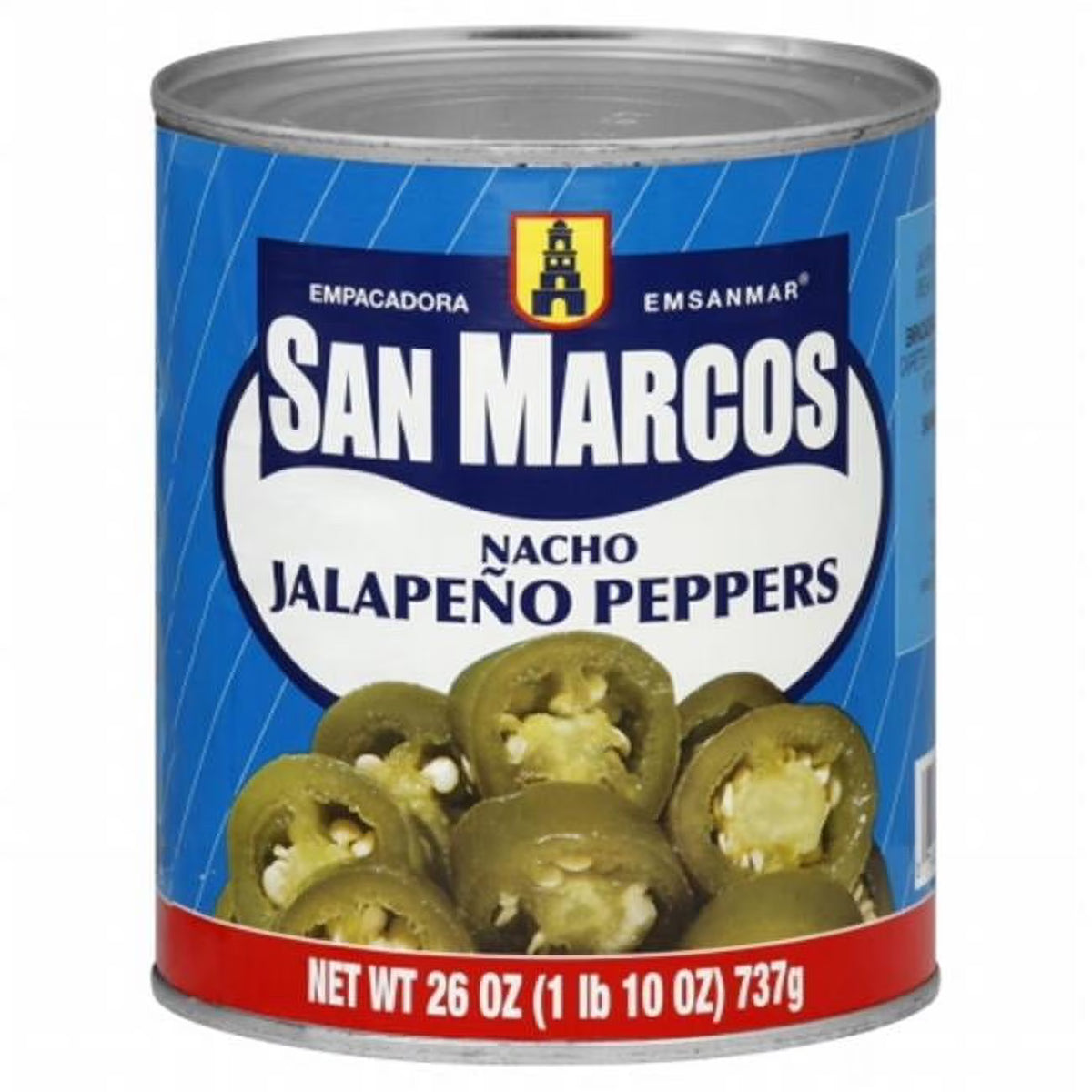 Jalapeño Nacho Peppers - 26 OZ - Pack of 12 U2982