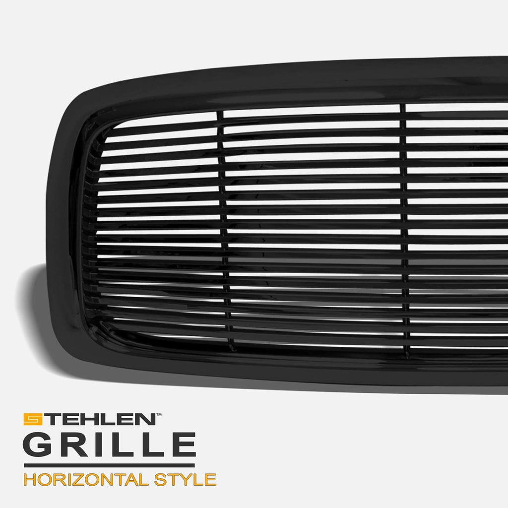 Black Front Hood Bumper Grille X3115