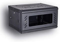 Wall Mount Rack Server Cabinet 19-Inch Network Enclosure with Locking Glass Door 16-Inches Deep O814984