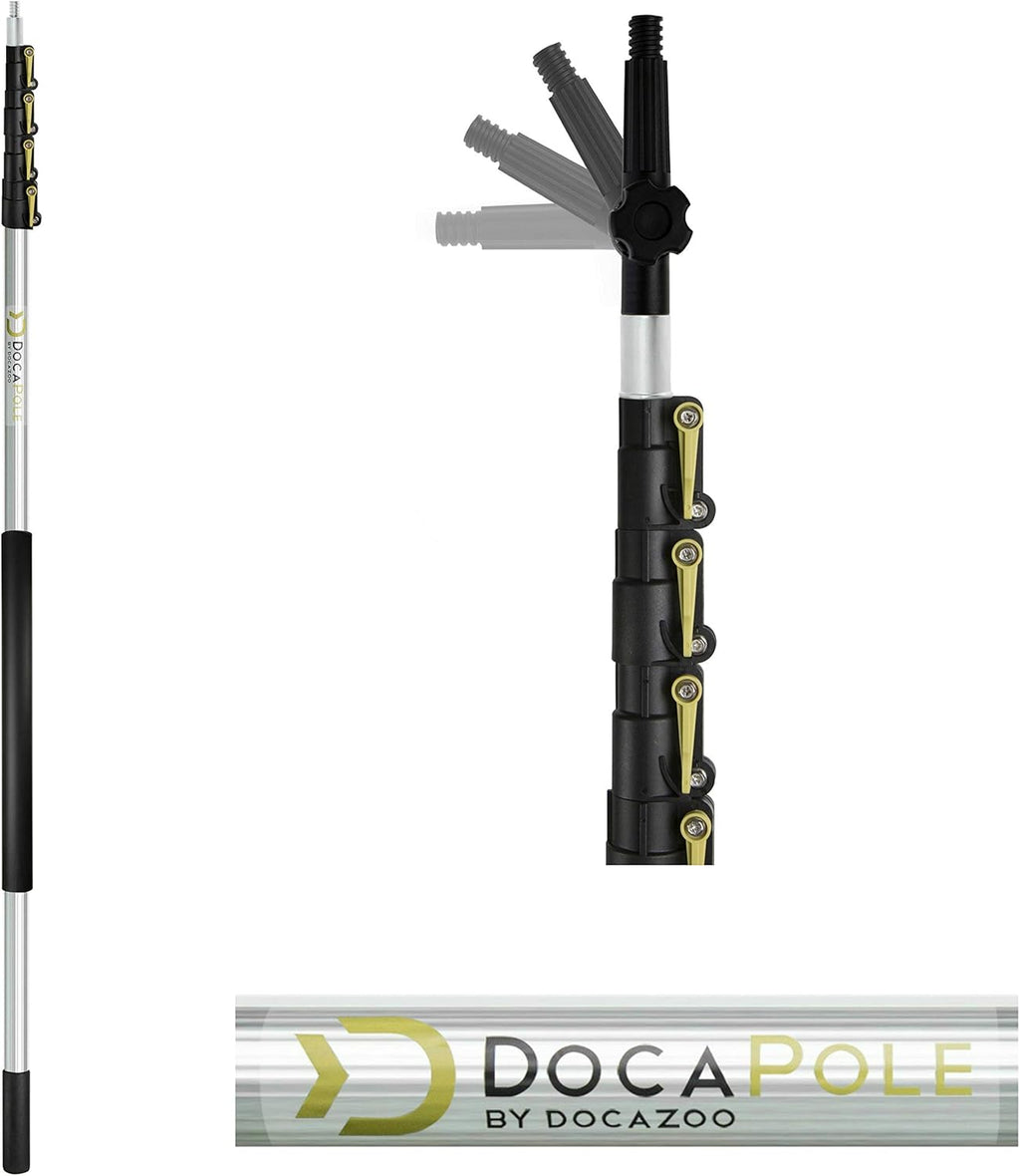 6-24 Foot Hard Bristle Brush Extension Pole K27478