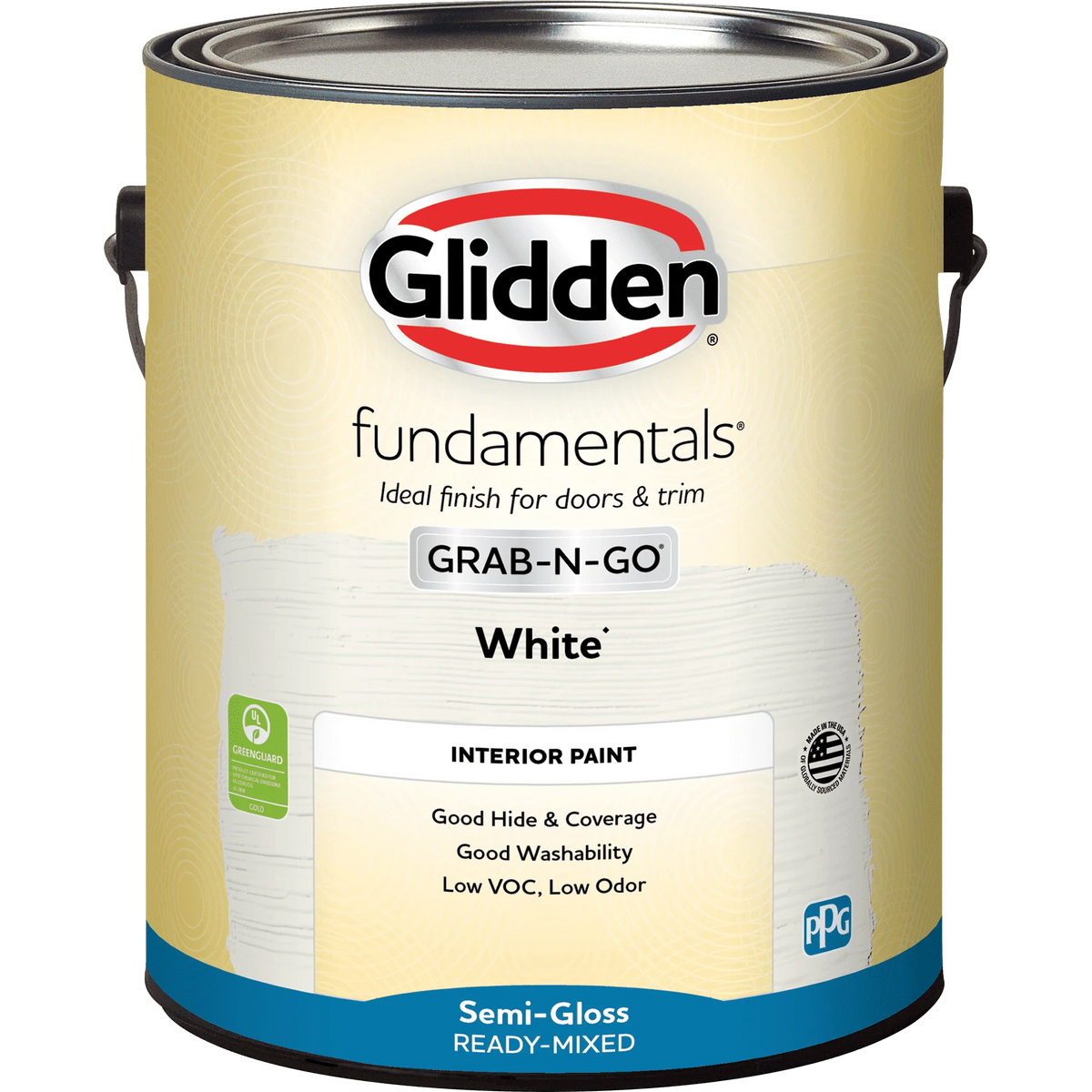 White Semi-Gloss Interior Paint Z160901