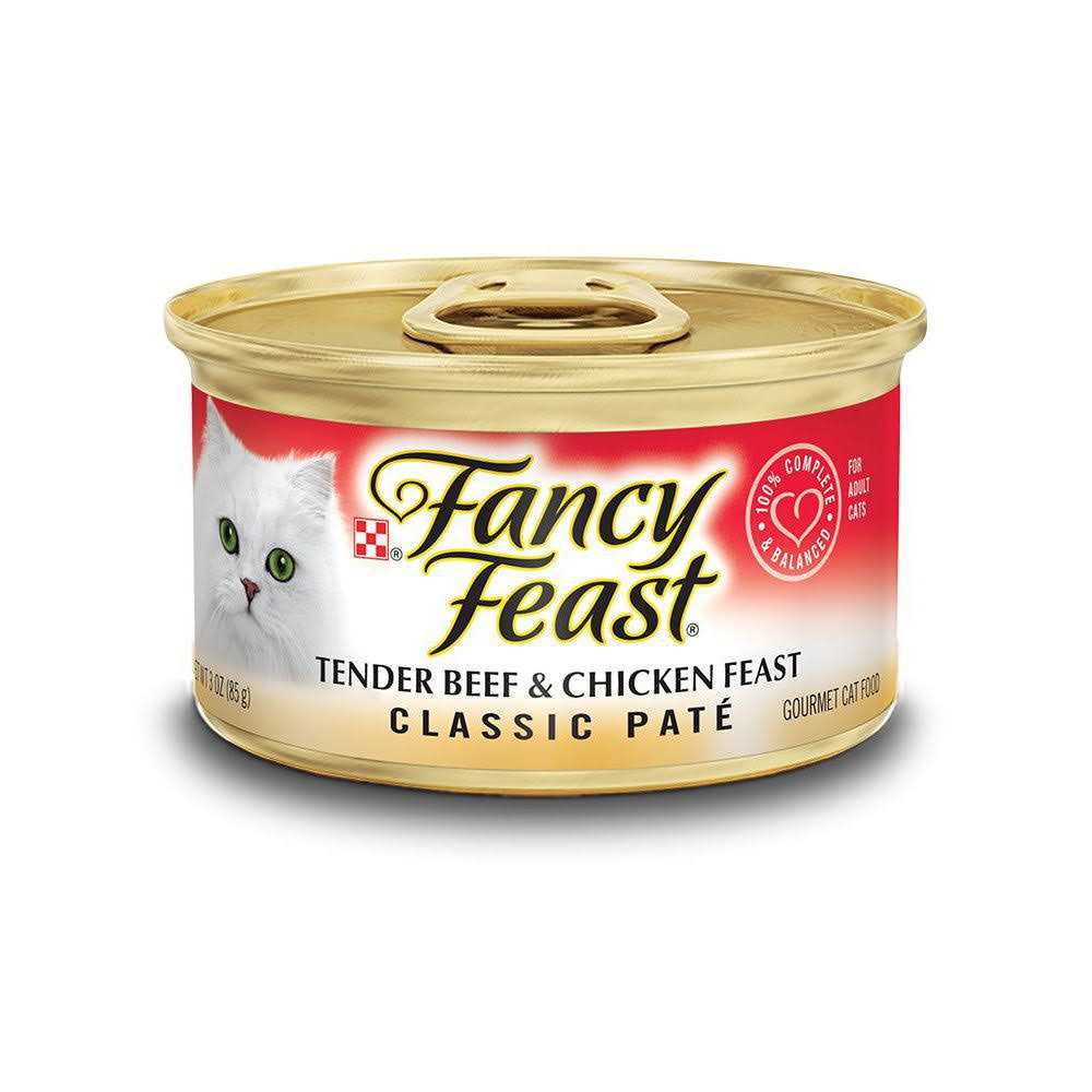 Beef & Liver Canned Cat Food T830610