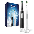 Black and White Electric Toothbrush, 2 Count W856