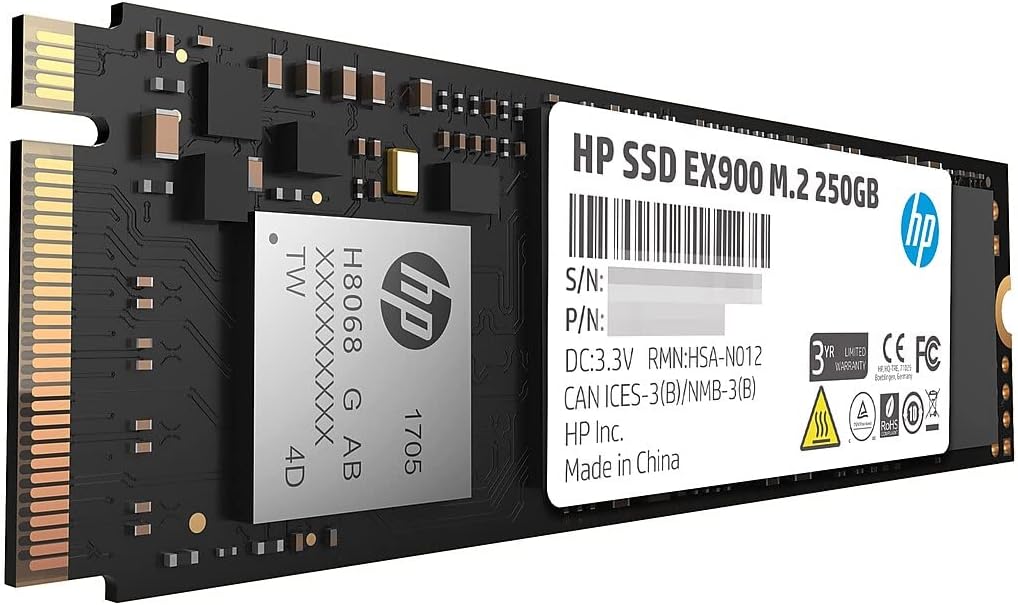 500GB PCIe 3.0 X4 Nvme Internal Solid State Drive Pack of 2 D7062