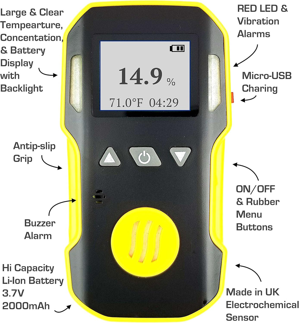 O2 Detector Analyzer with Pump and Probe K1279