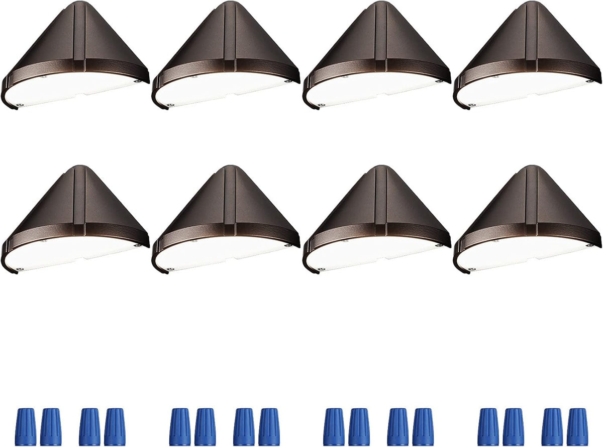 8-Pack 12V Low Voltage Deck Lights Q44058
