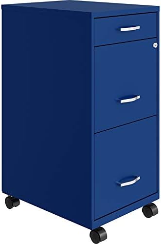 3 Drawer Metal Mobile File Cabinet with Lock T2628