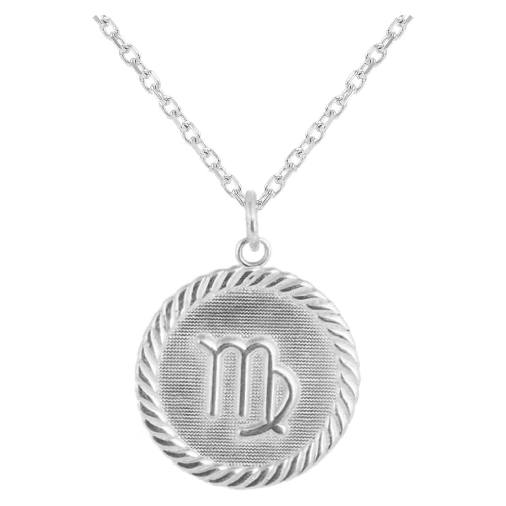Sterling Silver Scorpio Zodiac Pendant Necklace 16 Inches M32397