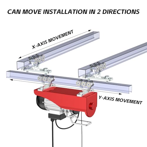 6 Wheel Hoist Trolley with Rollers O131374