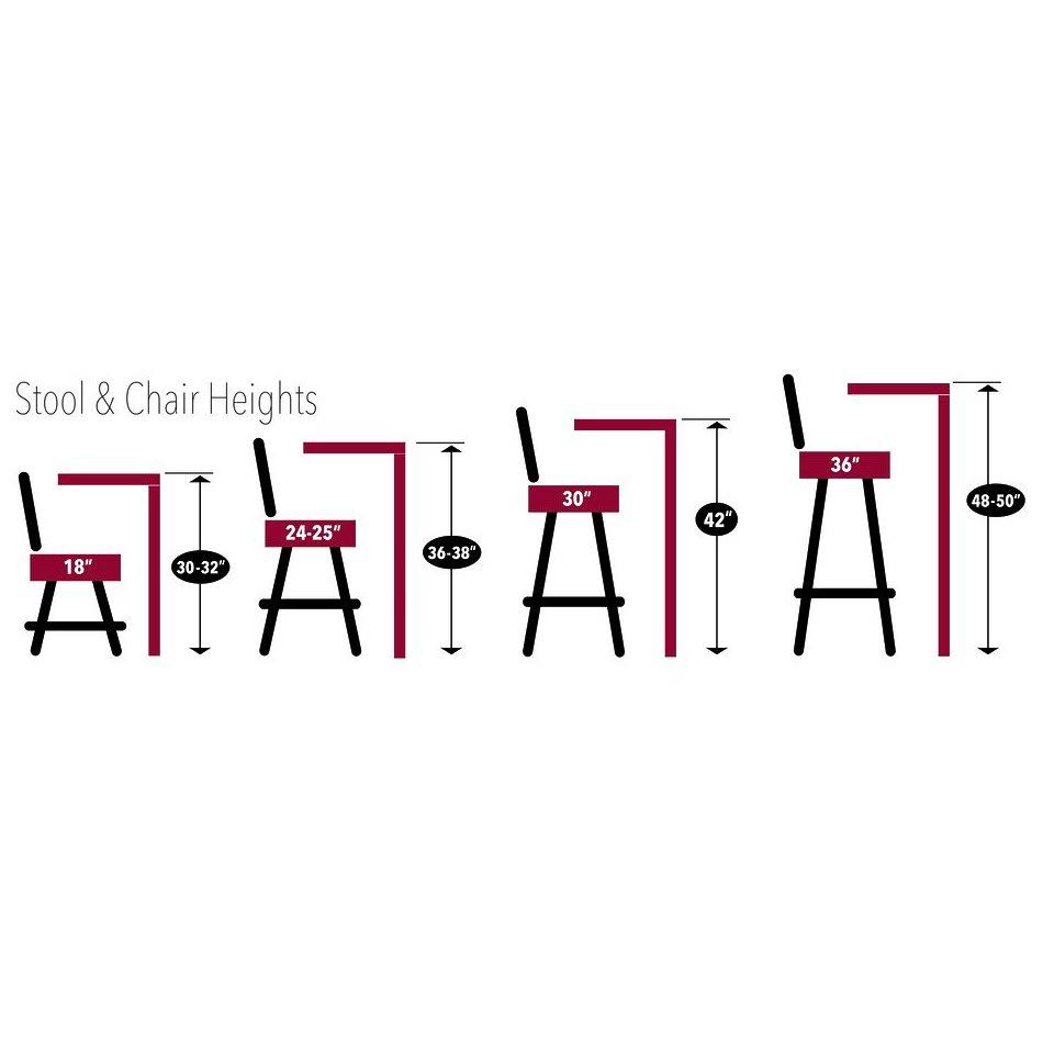 Black Wrinkle Pub Table Bar Stool 42 inch Z839399