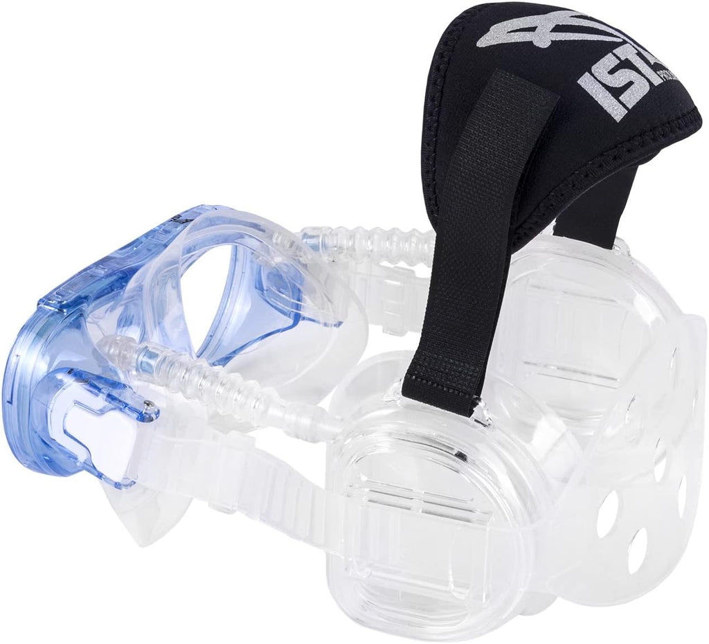 Kids Dive Mask With Ear Covers, Tempered Glass Lens Z343