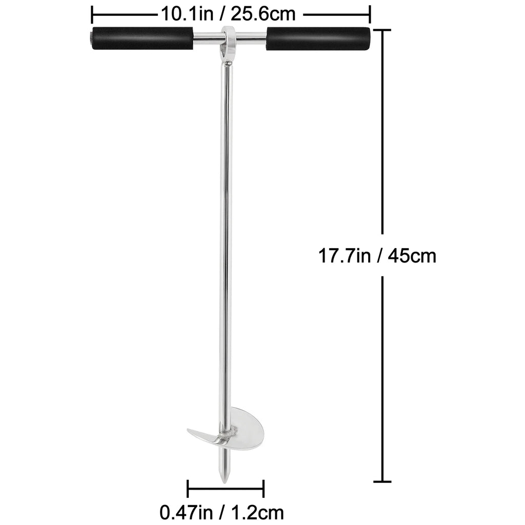 18" 316 Stainless Steel Screw Anchor with Carry Bag H765270