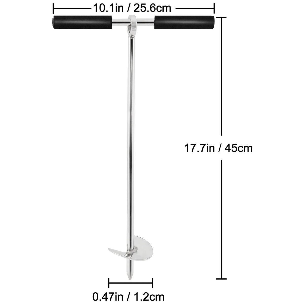 18" 316 Stainless Steel Screw Anchor with Carry Bag H765270