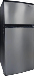 Stainless Steel 4.5 Cubic Foot 12 Volt RV Mini Refrigerator U244