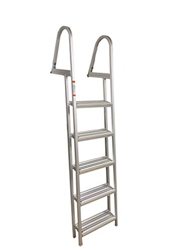 Heavy Duty Aluminum 5 Step Removable Boarding Ladder M37928