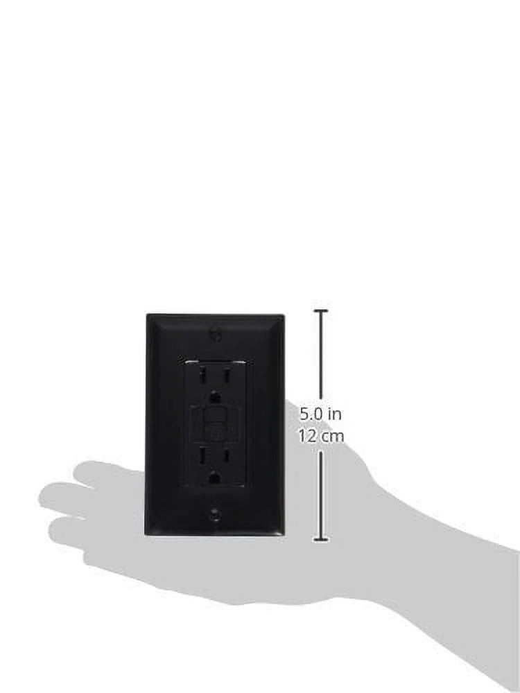 Black 15A GFCI Outlet T65780