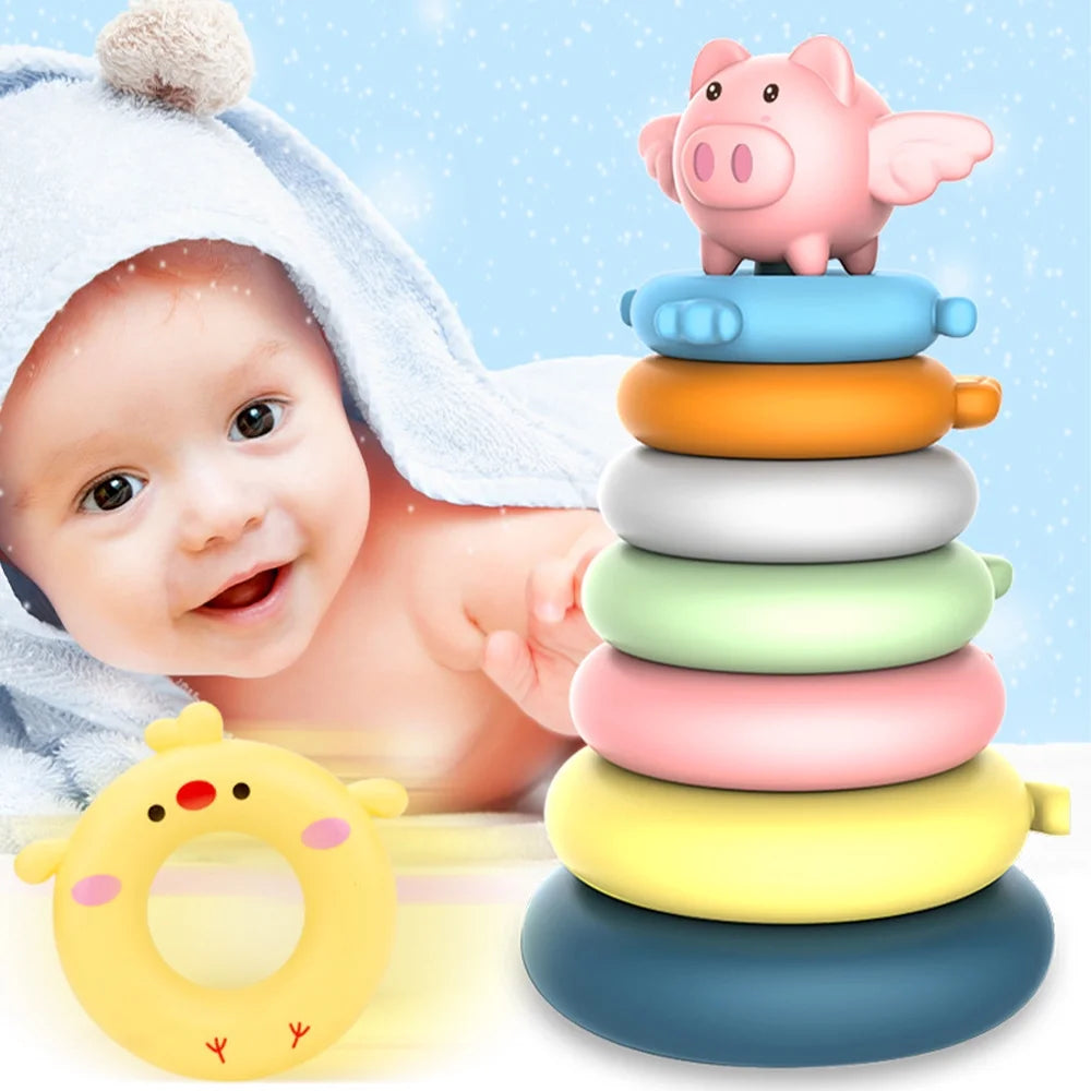 7 Rings Baby Stacking & Nesting Toys D881507