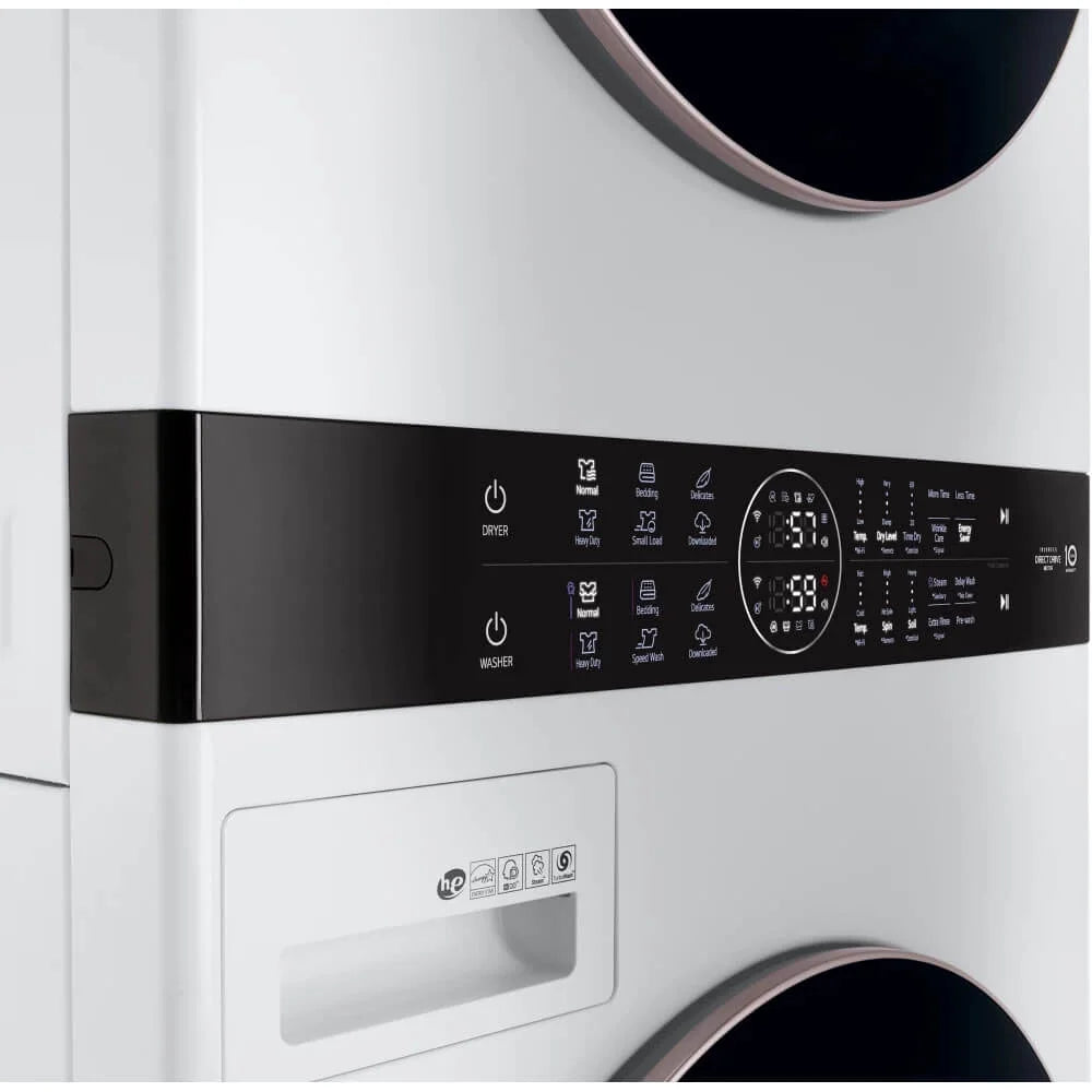 Gray Combination Washer Electric Dryer W63082