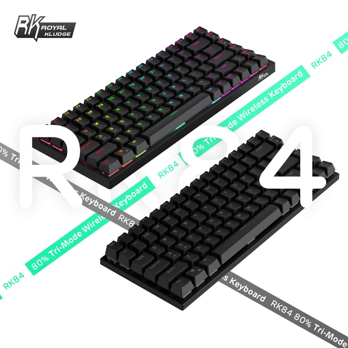 84 Keys 2.4GHz Wireless Mechanical Keyboard A681